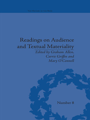 cover image of Readings on Audience and Textual Materiality